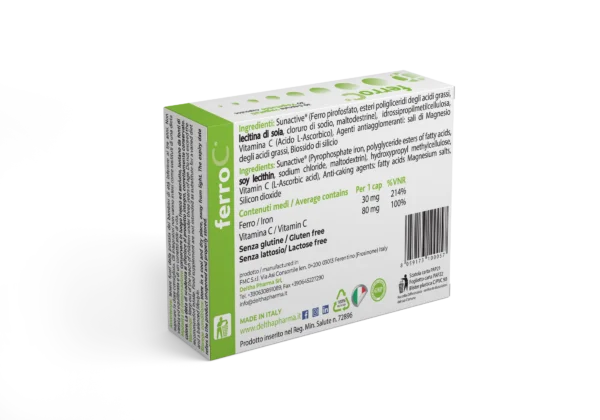 ferroC ® 30 Capsule Vegetali - immagine 4