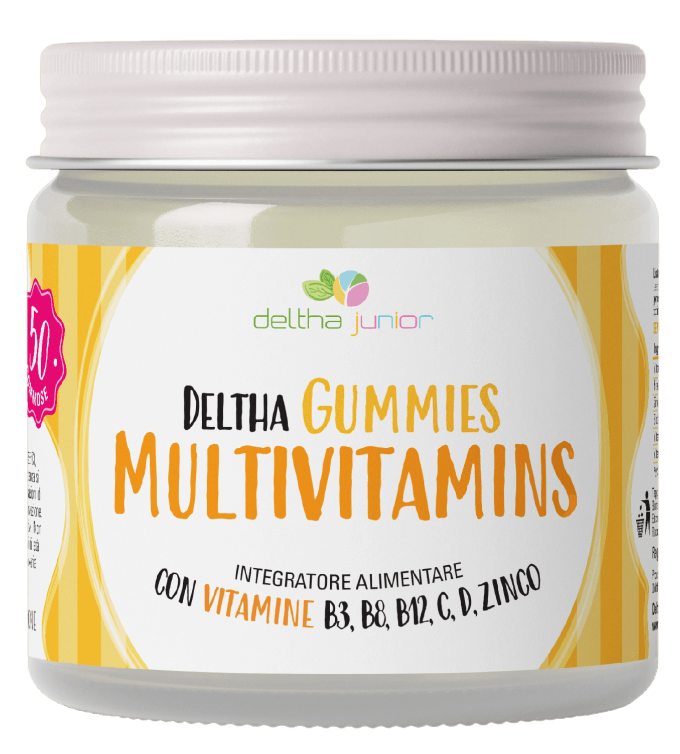 Delthagummies Multivitamins Front